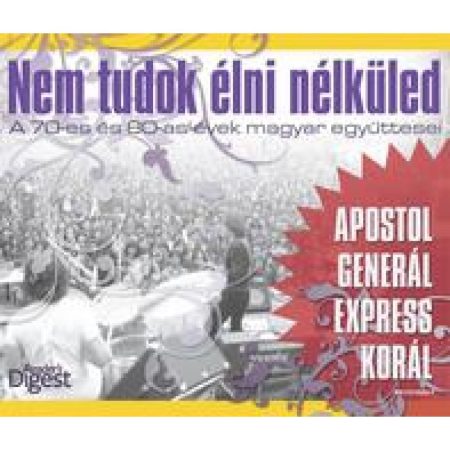 Nem tudok élni Nélküled (4CD) (2010) (Reader's Digest) (karcos példány)