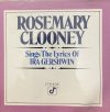   Clooney, Rosemary: Rosemary Clooney Sings The Lyrics Of Ira Gershwin (1CD) (karcos lemez)