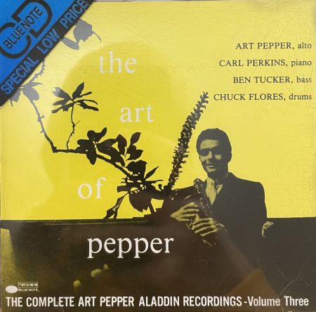 Art of pepper, The: The complete Art of Pepper Aladdin Recordins vol. 3 (1CD) (1988)