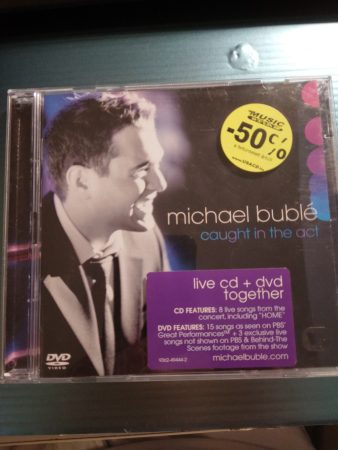 Bublé, Michael: Caught in the act (CD+DVD) (2005)