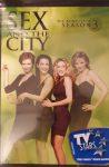   Szex és New York - 3. évad (3 DVD) (Sarah Jessica Parker)(német borító) (magyar vonatkozás nélkül)