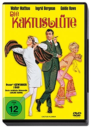 Kaktusz virága, A (1969) (1DVD) (Walter Matthau) (Oscar-díj) (fotó csak reklám) (karcos lemez) (könyvtári példány) (borítón pecsét, matricák jelzésekkel)