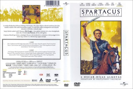 Spartacus (1960) (2DVD) (vágatlan változat) (Kirk Douglas - Stanley Kubrick) (Oscar-díj) (Universal kiadás) (szinkron)