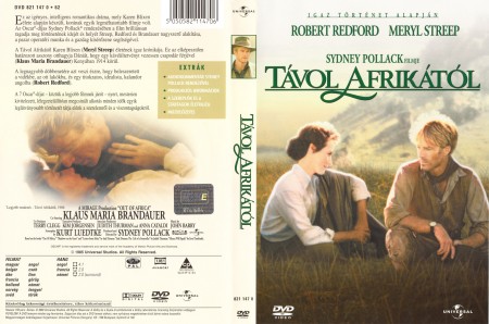 Távol Afrikától (1DVD) (Oscar-díj) (Universal kiadás) (felirat) (kissé karcos példány)