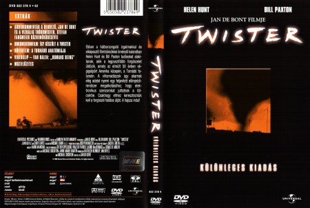 Twister (1DVD) (különleges kiadás) (Michael Crichton) (Helen Hunt - Bill Paxton) /feliratos/