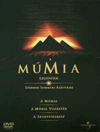 Múmia 1., A / Múmia 2., A - A múmia visszatér / Skorpiókirály 1., A (5DVD box) (Múmia legendák, A) (digipack) (DVD díszkiadás)