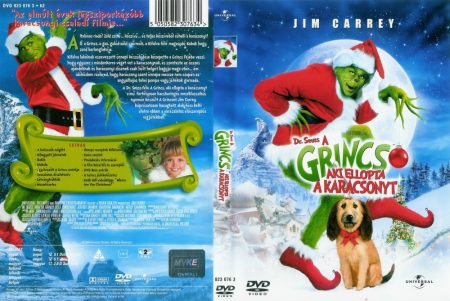 Grincs, A - Aki ellopta a Karácsonyt (1DVD) (Jim Carrey) (Universal kiadás) (karácsonyi filmek) ( nagyon karcos )