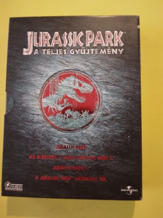 Jurassic Park - a teljes gyűjtemény ( 4 DVD díszdobozban ) (digipack) (Universal)