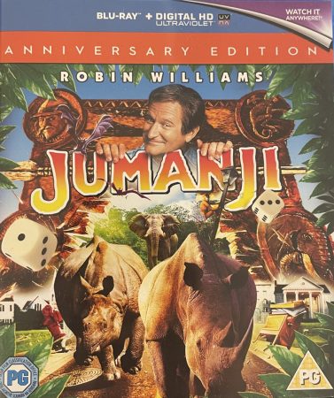 Jumanji (1Blu-ray) (1995) (Anniversay Edition) (maygar feliratos) (angol borító)