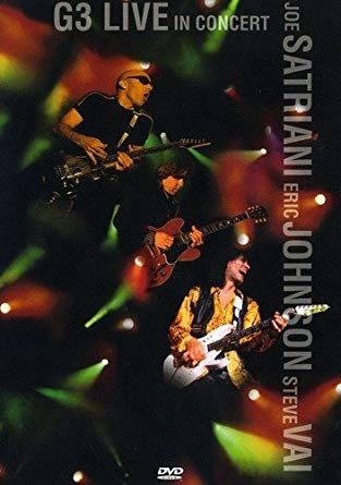 G3 (Joe Satriani / Eric Johnson / Steve Vai): Live In Concert (1996) (1DVD) (Sony Music Entertainment) 