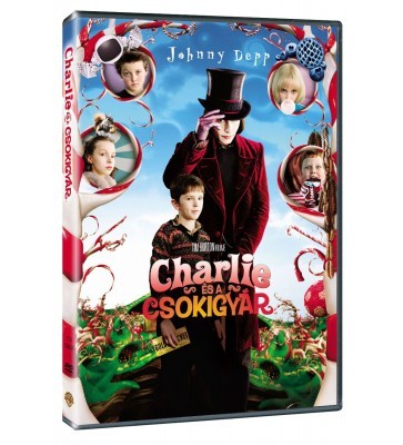 Charlie és a csokigyár (1DVD) (Charlie and the Chocolate Factory, 2005) (Johnny Depp)(karácsonyi filmek)