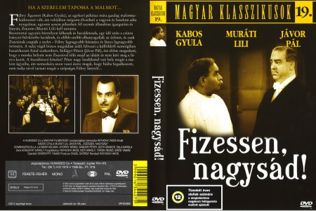 Fizessen, nagysád! (1937) (1DVD) (Kabos Gyula) (régi magyar filmek) (Magyar klasszikusok gyűjtemény 19.) 