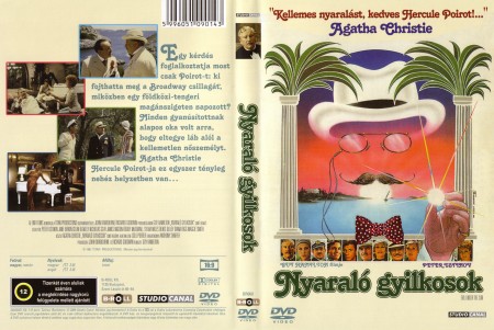 Nyaraló gyilkosok (1981) (1DVD) (Peter Ustinov - Agatha Christie) (Poirot filmek)