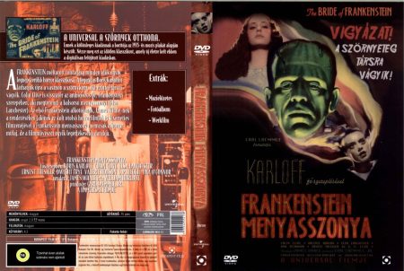 Frankenstein menyasszonya (1935 - The Bride Of Frankenstein) (1DVD) (Boris Karloff) (Universal horror klasszikusok) (Budapest Film)