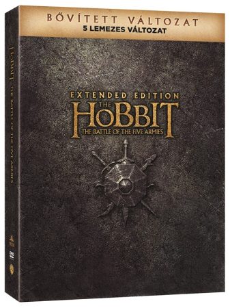 Hobbit 3., A - Az öt sereg csatája (5DVD box) (bővített változat) (digipack) (DVD díszkiadás)