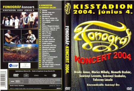 Fonográf: Koncert - Kisstadion 2004.06.04. (1DVD) 