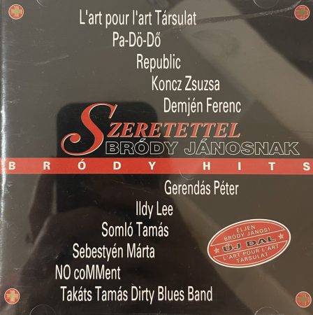 Szeretettel Bródy Jánosnak (1CD) (nagyon karcos példány)