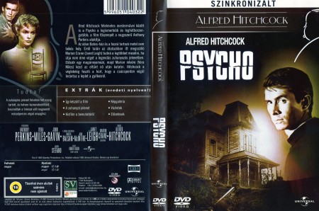 Psycho 1. (1DVD) (Alfred Hitchcock) (Select Video kiadás) (szinkron)