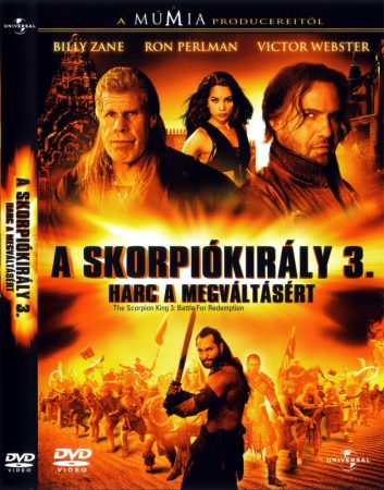 Skorpiókirály 3., A - Harc a megváltásért (1DVD) (The Scorpion King - Battle for Redemption, 2012) (Select Video kiadás) 