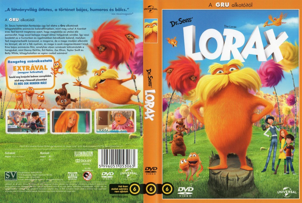 Lorax (1DVD) - jokercddvdbolt