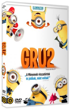 Gru 2. (1DVD) (Despicable Me 2, 2013) (Select Video kiadás) (fotó csak reklám) 
