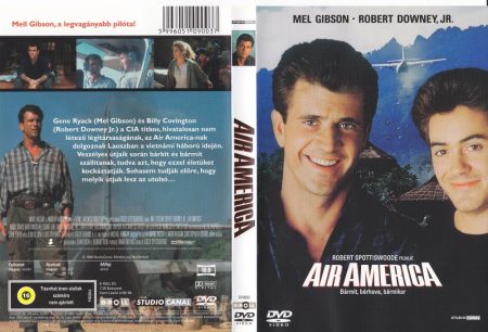 Air America (1DVD) (Mel Gibson) (B-Roll kiadás) (új, fóliás példány)