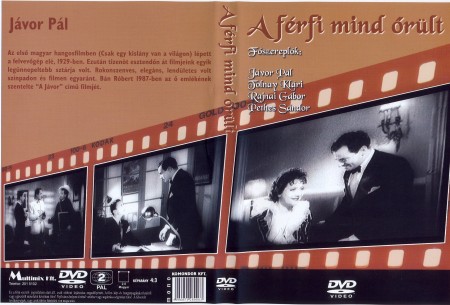 Férfi mind őrült, A (1937) (1DVD) (Jávor Pál) (Multimix kiadás)