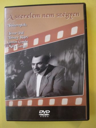 Szerelem nem szégyen, A  (1 DVD) (1940) (Jávor Pál)(Tolnay Klári)