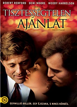 Tisztességtelen ajánlat (1DVD) ( karcos lemez) (könyvtári példány) (borítón pecsét, matricák jelzésekkel)