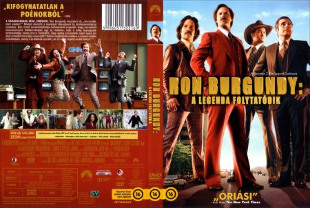 Ron Burgundy: A legenda folytatódik (1DVD)