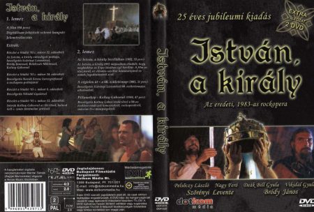 Szörényi Levente / Bródy János: István, a király - Az eredeti, 1983-as rockopera (2DVD) (extra változat) (25 éves jubileumi kiadás)  