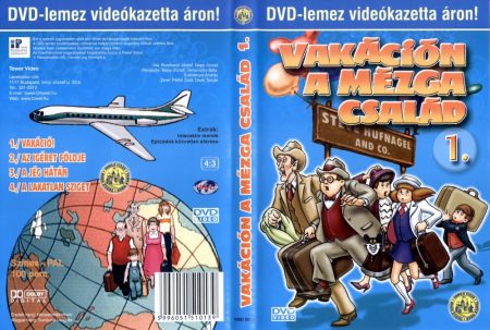 Mézga család - Vakáción a Mézga család 1. (1DVD) - papírtokos ( a fotó csak reklám !!!)