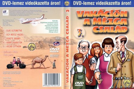 Mézga család - Vakáción a Mézga család 3. (1DVD) (papírtokos) ( a fotó csak reklám !!! )