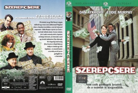 Szerepcsere (1983 - Trading Places) (1DVD) (Dan Aykroyd - Eddie Murphy) (UIP Dunafilm kiadás) ( német borító !!! )