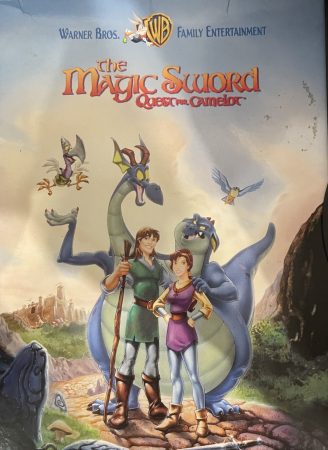 Bűvös kard, A – Camelot nyomában (Quest for Camelot) (1DVD) (1998) (a borítón és a lemezen könyvtári jelzések)