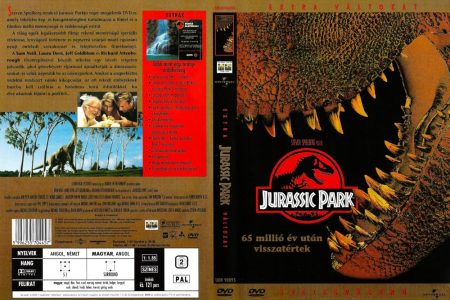 Jurassic Park 1. (1DVD) (Michael Crichton) (Intercom kiadás) (fotó csak reklám)