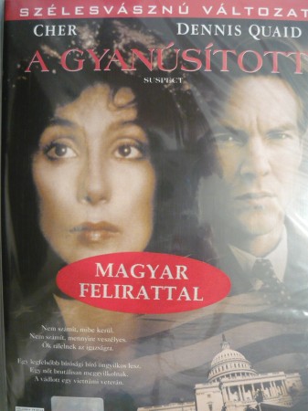 Gyanúsított, A (1987 - Suspect) (1DVD) (Cher - Dennis Quaid) (feliratos)