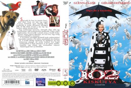 102 kiskutya (1DVD) (102 Dalmatians, 2000) (Glenn Close, Gerard Depardieu) (A fotó csak reklám!) (karcos példány)