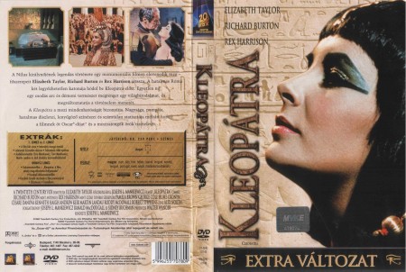 Kleopátra (1963 - Cleopatra) (3DVD) (extra változat) (Elizabeth Taylor - Rihard Burton) (Oscar-díj) (felirat) 