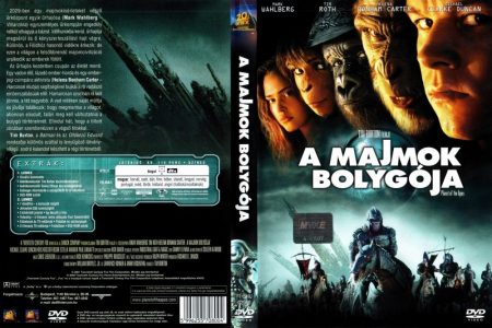 Majmok bolygója, A (2001) (2DVD) (extra változat) (remake) (Mark Wahlberg - Tim Burton) (felirat)