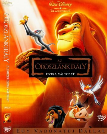 Oroszlánkirály 1., Az (2DVD) (The Lion King, 1994) (Disney) (Oscar-díj)