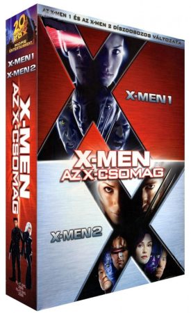 X-Men 1. / X-Men 2.  - Az ellenállás vége (4DVD box) (X-Men csomag) (DVD díszkiadás) (Marvel)