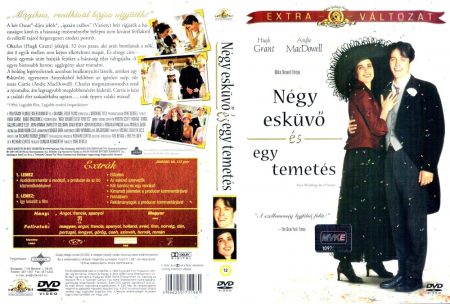 Négy esküvő és egy temetés (2DVD) (extra változat) (szinkron)