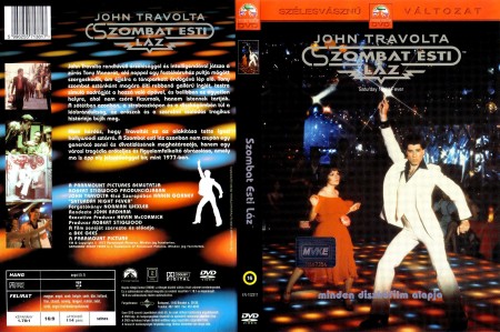 Szombat esti láz (1DVD) (Saturday Night Fever) (felirat) (fotó csak reklám) (digipack)