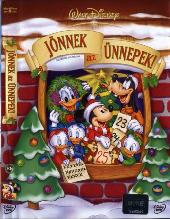 Jönnek az ünnepek (1DVD) (Mickeys Countdown to Christmas, 2003) (Disney) (karácsonyi filmek) /használt,kissé karcos/