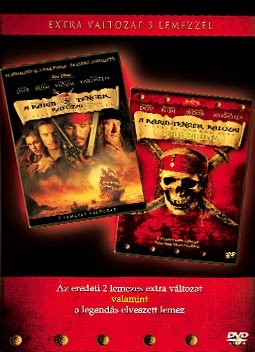 Karib-tenger kalózai 1., A - A Fekete Gyöngy átka / Az elveszett lemez (3DVD box) (extra változat) (DVD díszkiadás)