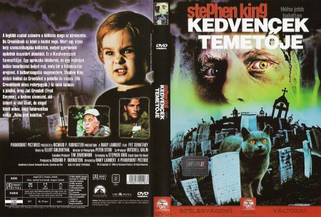 Kedvencek temetője 1. (1DVD) (Stephen King) (Intercom kiadás)