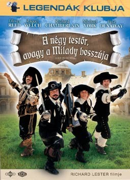 Négy testőr, avagy a Milady bosszúja, A (1974 - The Four Musketeers) (1DVD) (Richard Chamberlain - Charlton Heston)  (Legendák klubja kiadás)