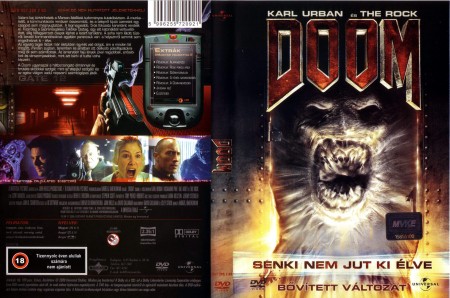 Doom (1DVD) (bővített változat) (Intercom kiadás) (nagyon karcos példány)