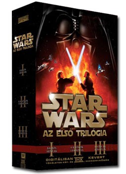 Star Wars - Előzmény trilógia (1-3. rész) (6DVD box) (DVD díszkiadás) (1-2. rész - felirat / 3. rész - szinkron)